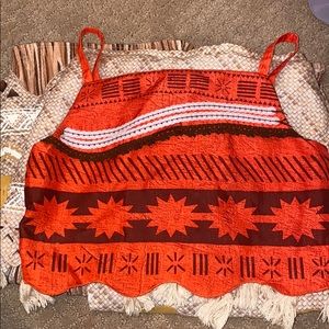Girls moana costume